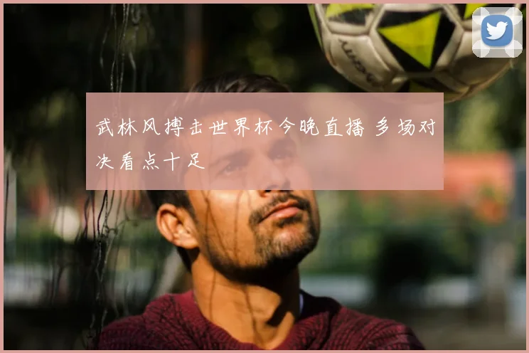 武林风搏击世界杯今晚直播 多场对决看点十足